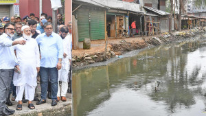 প্রধানমন্ত্রীর নির্দেশে বিরোধী দলীয় নেতার নির্বাচনী এলাকা পরিদর্শনে প্রতিমন্ত্রী