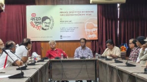 মান্নান হীরার নাট্যদর্শন আজও প্রাসঙ্গিক: আরণ্যকের অনুষ্ঠানে মামুনুর রশীদ