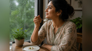 বৃষ্টির দিনে দই খান নিয়ম মেনে  