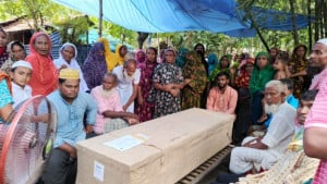 কফিনবন্দি হয়ে দুই প্রবাসীর লাশ ফিরল সাতক্ষীরায় 