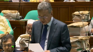 সংসদে ২০২৬-২৭ অর্থবছরের বাজেট উপস্থাপন করছেন অর্থমন্ত্রী 
