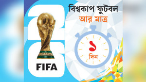 ফুটবল জ্বরে আক্রান্ত বিশ্ব