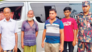 শূন্যরেখা থেকে উদ্ধার, পরে পরিবারের কাছে