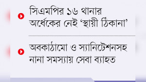 পরিত্যক্ত, ভাড়া ভবন ও  ফাঁড়িতে ৬ থানার কাজ