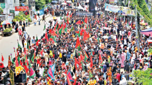 যথাযোগ্য মর্যাদায়  পবিত্র আশুরা পালিত