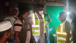 ঘরের মেঝেতে পুঁতে রাখা বৃদ্ধার মরদেহ উদ্ধার, পলাতক ছেলে