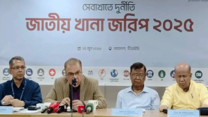 এক বছরে সেবা খাতে ১২ হাজার ৬৩৩ কোটি টাকার ঘুষ লেনদেন: টিআইবি