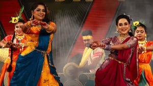 ব্যতিক্রমী আয়োজনে তমা ও হিমি
