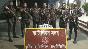 কুষ্টিয়ায় সোয়া ৬ কোটি টাকার মাদক জব্দ