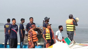 দৌলতদিয়া ঘাটে বাস দুর্ঘটনায় তৃতীয় দিনের উদ্ধার অভিযান