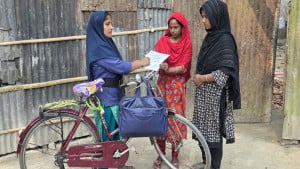 ‘সাইকেলটাই আমার ডানা ধুলোমাখা পথ কর্মশালা’