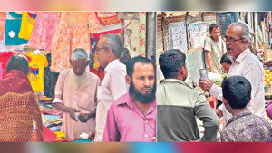 দোকান থেকে গুনে গুনে চাঁদা আদায়