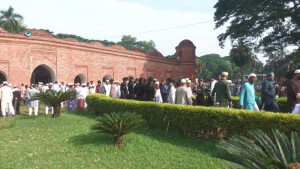 ষাটগম্বুজ মসজিদে ঈদুল আজহার জামাত অনুষ্ঠিত