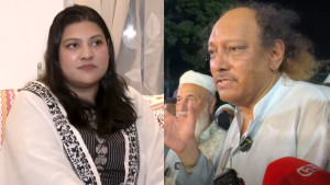 কারিনার রাজনৈতিক অবস্থান স্পষ্ট করলেন বাবা কায়সার হামিদ