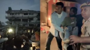 ভারতে পাঁচতলা ভবন ধস, উদ্ধার ১২