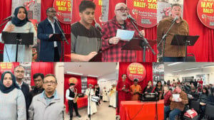 লন্ডনে বাংলাদেশ ওয়ার্কার্স কাউন্সিলের মে দিবস পালন