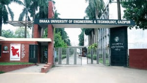 ডুয়েট ক্যাম্পাসে এখনও ঢুকতে পারেননি উপাচার্য, ‘কমপ্লিট শাটডাউন’ ঘোষণা