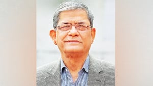 আওয়ামী লীগ সরকারের কারণে জনগণ পানির ন্যায্য হিস্যা থেকে বঞ্চিত: মির্জা ফখরুল