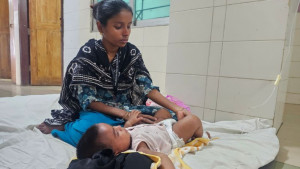 মমেকে হামে আরও এক শিশুর মৃত্যু, চিকিৎসাধীন ১০০