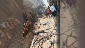 নারায়ণগঞ্জে গ্যাস লিকেজ থেকে বিস্ফোরণে একই পরিবারের ৫ জন দগ্ধ