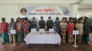 সুন্দরবনে বনদস্যুদের সঙ্গে কোস্ট গার্ডের বন্দুকযুদ্ধ, ২১ জেলে উদ্ধার