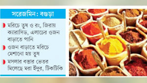 মসলায় মেশানো হচ্ছে ক্ষতিকর উপাদান