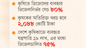 সারের পর ডিজেল, বড় পরীক্ষায় কৃষক