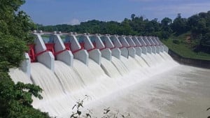 হ্রদের পানি বেড়েছে, খোলা হলো কাপ্তাই বাঁধের ১৬ জলকপাট