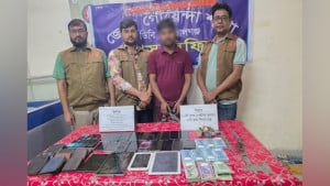 চালক সেজে বিমানবন্দরে, গাড়িতে তুলে প্রবাসীদের সর্বস্ব লুটতেন আলামিন