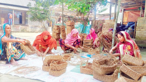 হোগলা পাতায় বোনা সচ্ছলতা