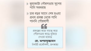 সাড়ে ৩৪ কোটি টাকার প্রকল্প ব্যর্থ ৪৯ কোটিতে নতুন প্রকল্প