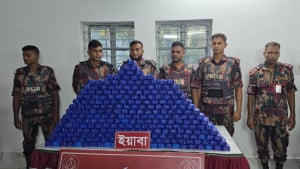 টেকনাফে বিজিবির অভিযানে ১৪ লাখ ইয়াবাসহ আটক ২