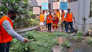 ডেঙ্গু প্রতিরোধ ডিএসসিসির ৭৫ ওয়ার্ডে ‘ক্লিনিং ডে’
