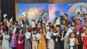 শিশুশিল্পীর প্রতিভা অন্বেষনে শাপলা কুড়ি প্রতিযোগিতা শুরু
