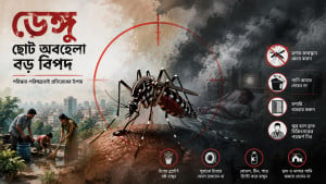 এ মাসে ডেঙ্গুর সংক্রমণ সর্বোচ্চ হওয়ার শঙ্কা