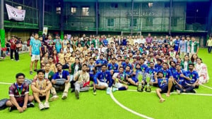 সাউথইস্ট বিশ্ববিদ্যালয়ে ‘ইন্ট্রা ল’ স্কুল ফুটবল টুর্নামেন্টের সমাপনী