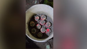 যাত্রাবাড়ীর দক্ষিণ দনিয়ায় পরিত্যক্ত অবস্থায় ১০ ককটেল উদ্ধার