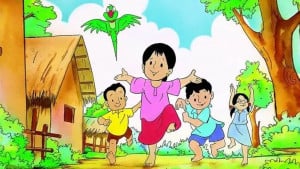 গোলাপি ফতুয়া আর লাল স্কার্টের নারী প্রতিবাদ