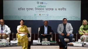 মানুষ ও হাতির নিরাপদ সহাবস্থানে সমন্বিত পদক্ষেপ নেওয়া হবে: পরিবেশমন্ত্রী
