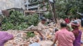 মধ্যরাতে টিকাদান কেন্দ্রে হামলা, গুড়িয়ে দেওয়া হলো ভবন