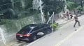বারিধারায় ফুটপাতে উঠে গেল গাড়ি, চাপা পড়ে শ্রমিকের মৃত্যু