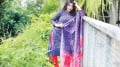 রঙে নকশায় ওড়না