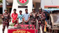 ক্যাম্পের পাশে অস্ত্র-বিস্ফোরকের চালান হস্তান্তর, ৩ রোহিঙ্গা আটক