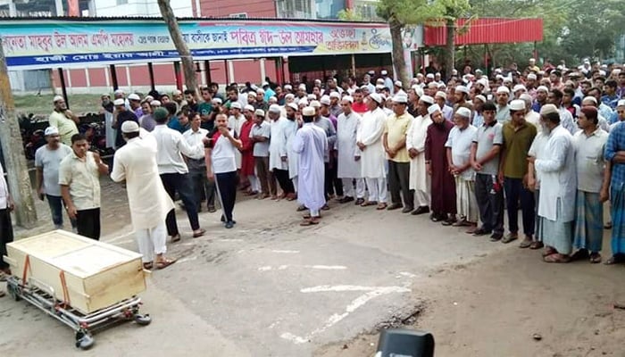 কুষ্টিয়ায় আবরারের ২য় জানাজা সম্পন্ন