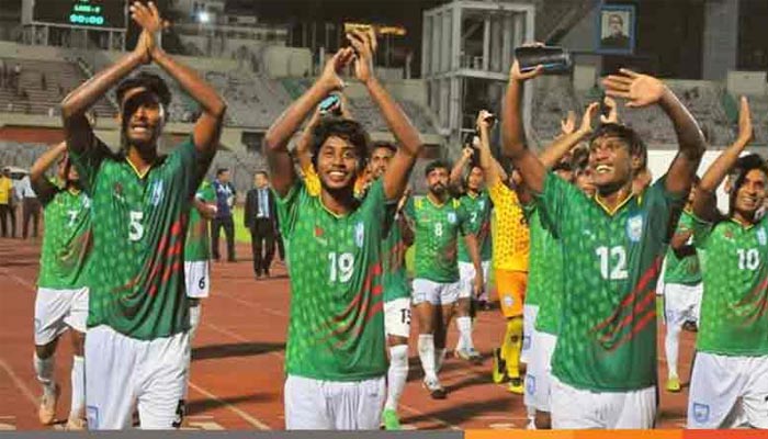 ফিফা র‌্যাংকিংয়ে তিন ধাপ উন্নতি বাংলাদেশের