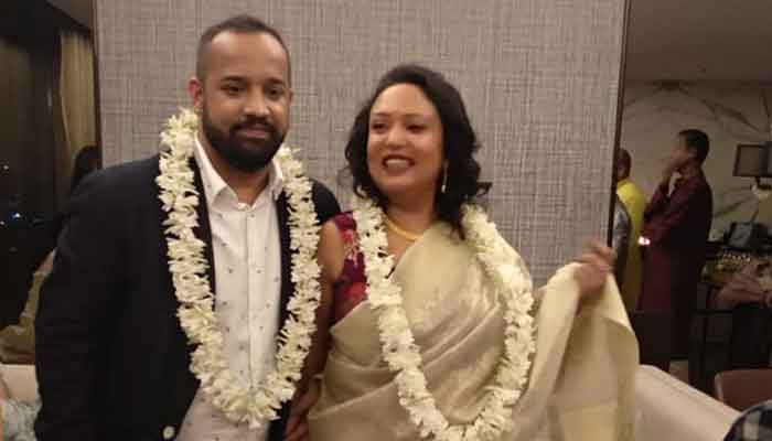 কলকাতার গায়ককে বিয়ে করলেন নাসির উদ্দীন ইউসুফের মেয়ে