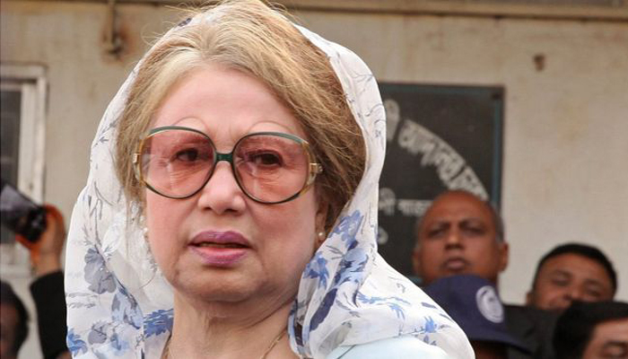 ক্যালিফোর্নিয়ায় খালেদা জিয়ার মুক্তির দাবিতে বিক্ষোভ