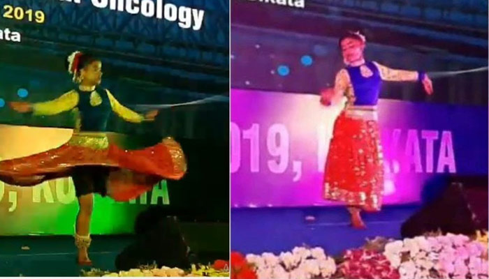 ক্যানসারে পা হারিয়েও নাচে মাতালো মেয়েটি!