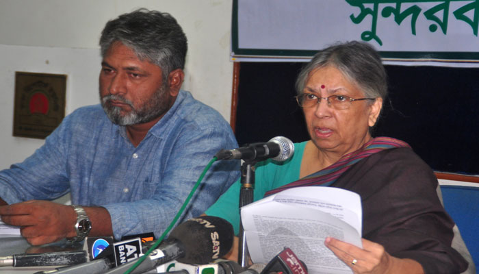 বাংলাদেশে ক্ষতিকর প্রকল্প করে সুবিধা নিচ্ছে ভারত: সুলতানা কামাল