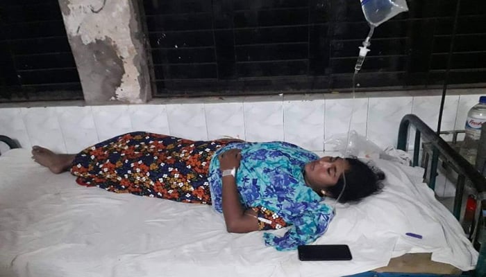 মাদারীপুরে অন্তঃসত্ত্বা নারীকে পিটিয়ে জখম